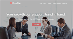 Desktop Screenshot of hiringsign.com