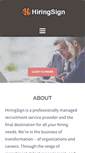 Mobile Screenshot of hiringsign.com